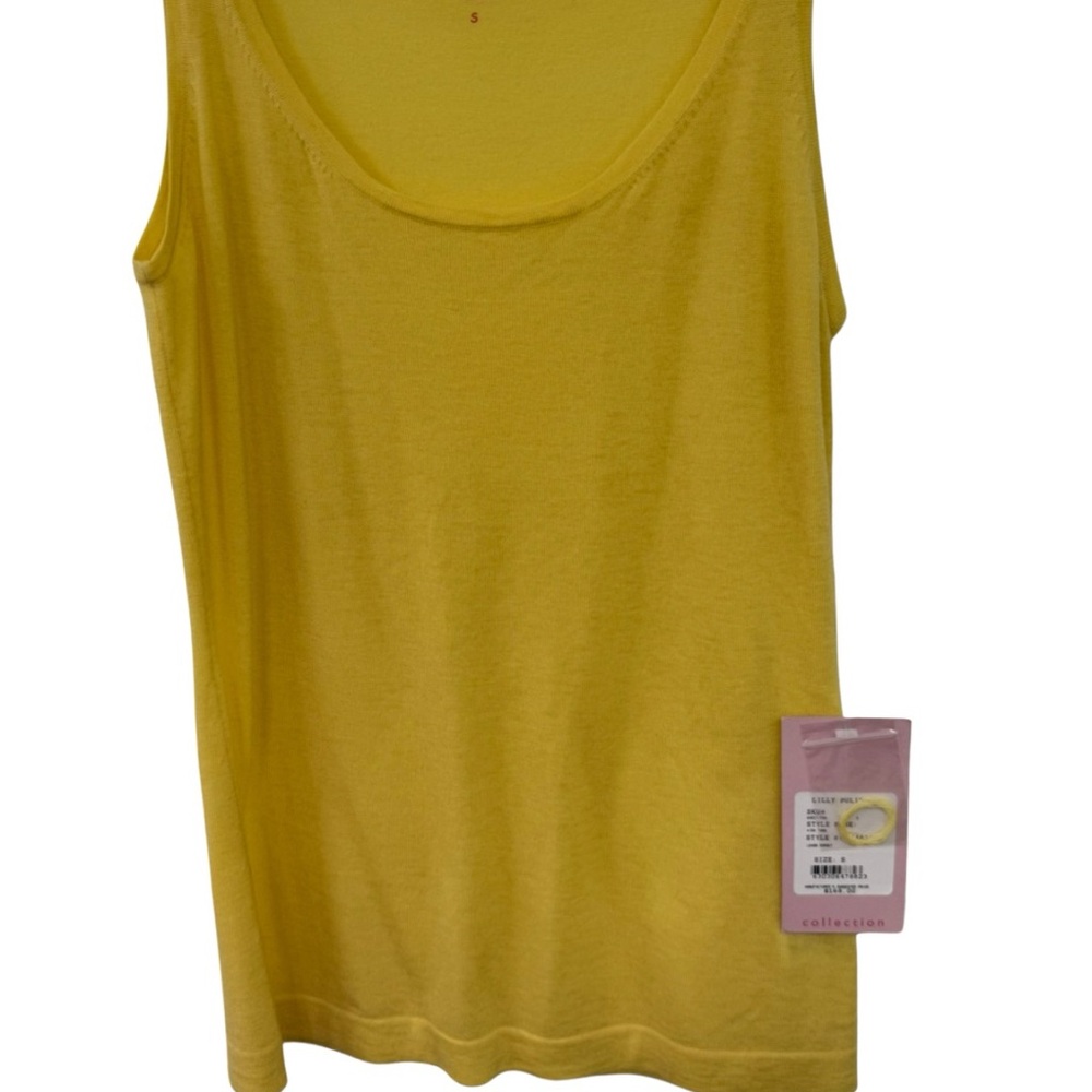 Lilly Pulitzer Sunny Yellow Tank Top